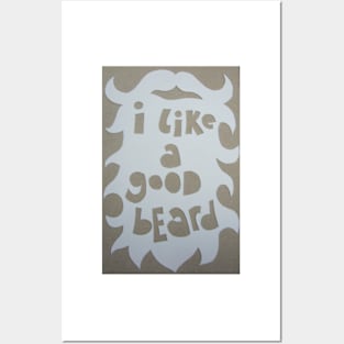 Beard lover Posters and Art